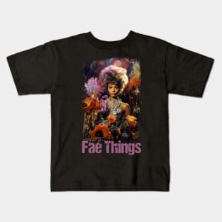 Flower Fairy Queen Kids T-Shirt